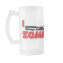 I SHOTGUN ZOMBIES mugs