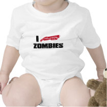 i shotgun zombies t-shirts