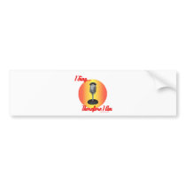 I Sing 2007 Bumper Sticker