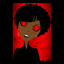I Sing Because Art Print