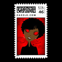I Sing Because Postage stamps
