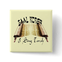 I Sing Torah Buttons buttons