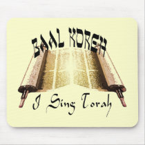 I Sing Torah Mousepad