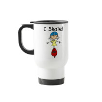 I Skate Stick Figure Mug by stick_figures I Skate Stick Figure Mug