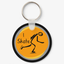 I Skate T-shirts and Gifts keychains
