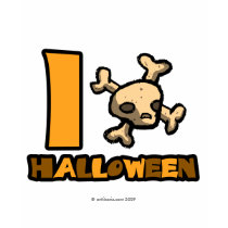 I "skull and cross bones" Halloween t-shirts by antiboris I "skull and cross bones" Halloween t-shirts