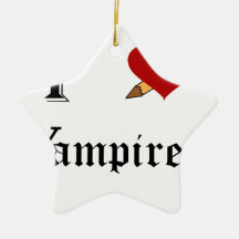 I Slay Vampires Christmas Ornament