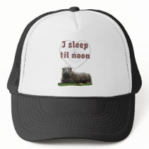 I Sleep Til Noon hats by incurablehippie I Sleep Til Noon hats