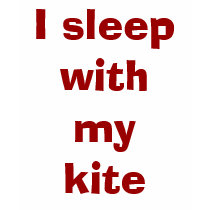 I sleep with my kite builder t-shirts