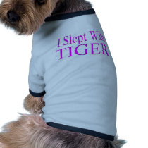 i slept with tiger pet clothing by DesignsbySylvia i slept with tiger pet clothing