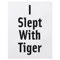 I Slept With Tiger Flyer