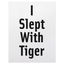 I Slept With Tiger Custom Letterhead