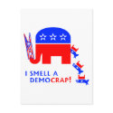 I Smell A Democrap postcards