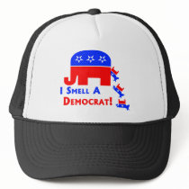 I Smell A Democrat hats by JustRightWing I Smell A Democrat hats