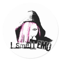I Smell Emo stickers