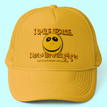 I SMILE BECAUSE... hats by Christian_Art I SMILE BECAUSE... hats