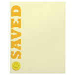 I Smile Because I am Saved letterhead