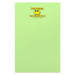 I SMILE BECAUSE...V1 stationery