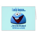 I smile because...V2 card