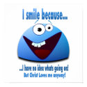 I smile because...V2 print