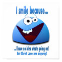I smile because...V2 Print