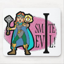 I Smite Evil Mouse Pad