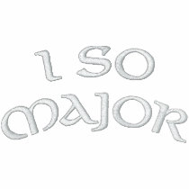 I So Major Cat Women Polo [Black White] embroidered shirts