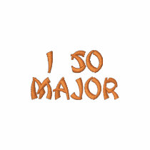 I So Major Halloween Polo [Black/Orange] embroidered shirts