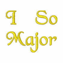 I So Major Ladies Polo [Blue/Yellow] embroidered shirts