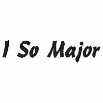 I So Major Polo [White/Black] embroidered shirts