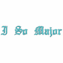 I So Major Polo [White/Light Blue] embroidered shirts