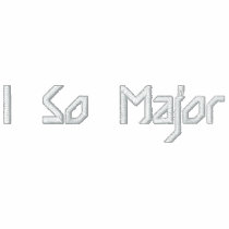 I So Major Thermal Zip Hoodie [Asphalt/Navy/White] embroidered shirts