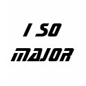 I So Major [White/Black] t-shirts