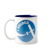 I Soloed & Airplane Graphic Mugs