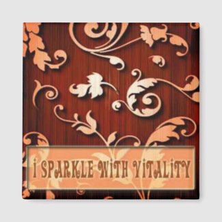 I Sparkle...Self affirmation statement Magnet magnet