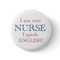 I speak English buttons