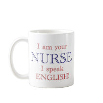 I speak English mugs