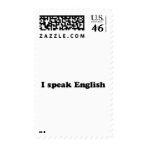 I Speak English postage