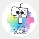 I Speak Geek stickers