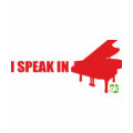 I Speak In Music! shirt
