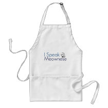 I speak Meownese aprons