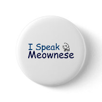 I speak Meownese buttons