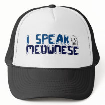 I speak Meownese hats by EllesPlanet I speak Meownese hats