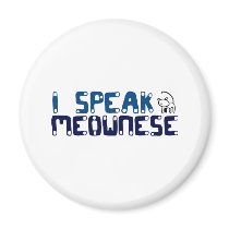 I speak Meownese magnets by EllesPlanet I speak Meownese magnets