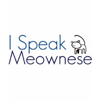 I speak Meownese t-shirts