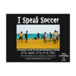 I Speak Soccer DVD Release Postcard