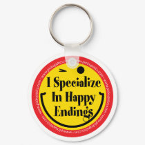 I specialize in Happy Endings keychains