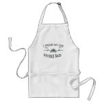 I Spend My Life Behind Bars aprons