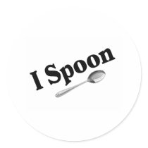 i Spoon stickers by CelebrationZazzle i Spoon stickers