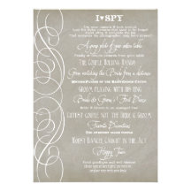 I Spy Heart Typographic Photo Reception Game Cards